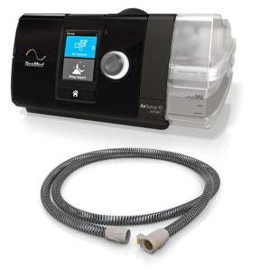 AirSense 10 AutoSet z nawilżaczem i rurą podgrzewaną