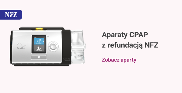 Aparaty wspomagające oddychanie ResMed z refundacją NFZ